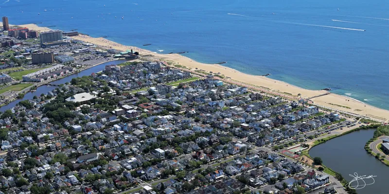 Ocean Grove fly over