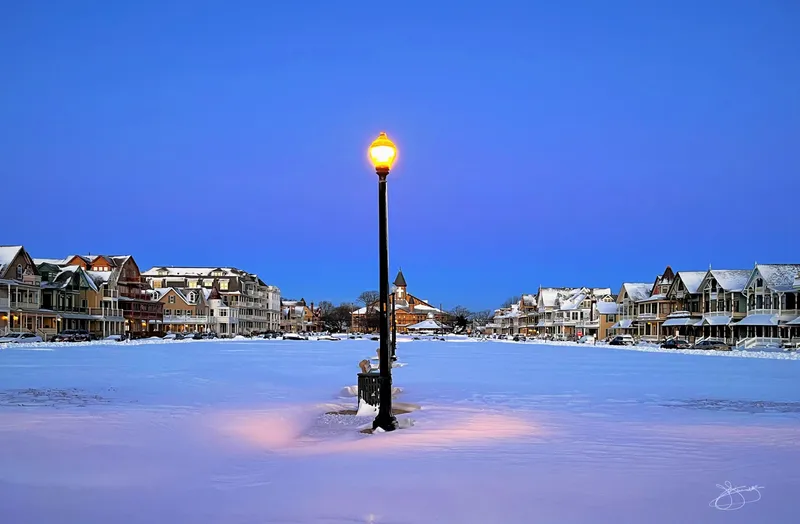 Ocean Grove, Quiet winter morning